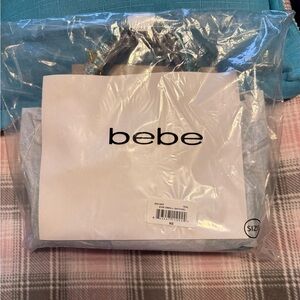 Bebe Teal Evie small Satchel w/ crossbody strap NWT